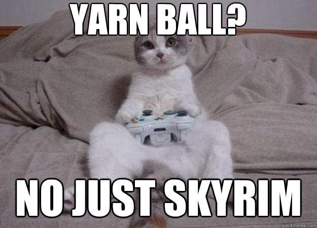 Yarn Ball? No just Skyrim  