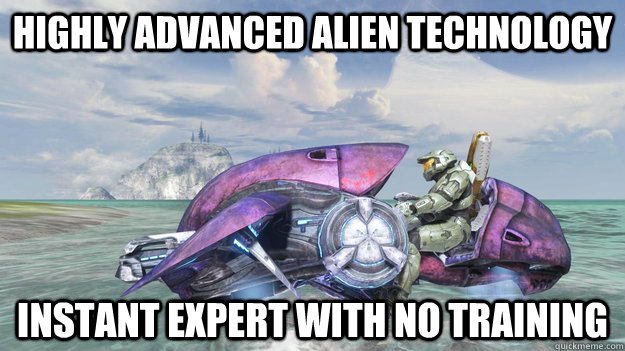Highly Advanced Alien Technology Instant Expert with no training - Highly Advanced Alien Technology Instant Expert with no training  Alien Red Baron