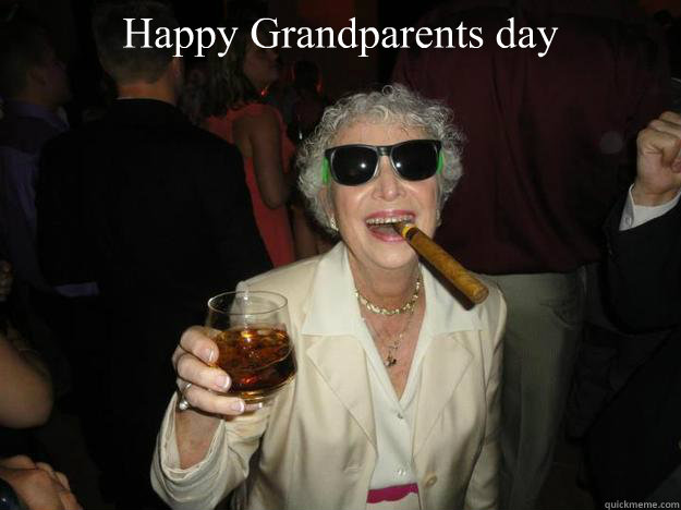 Happy Grandparents day    