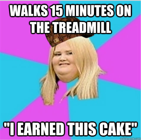 Walks 15 minutes on the treadmill 