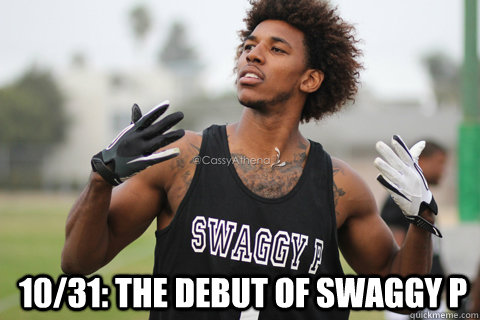 10/31: The Debut of Swaggy P  Swaggy P
