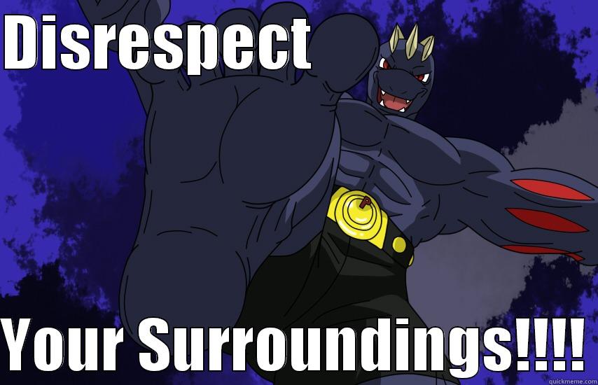 DISRESPECT                          YOUR SURROUNDINGS!!!! Misc