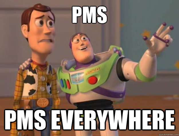 PMS pms everywhere - PMS pms everywhere  Buzz Lightyear