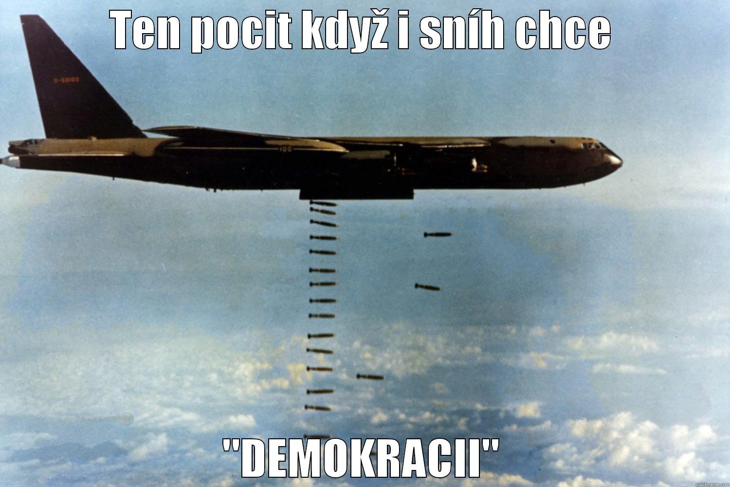 TEN POCIT KDYŽ I SNÍH CHCE 