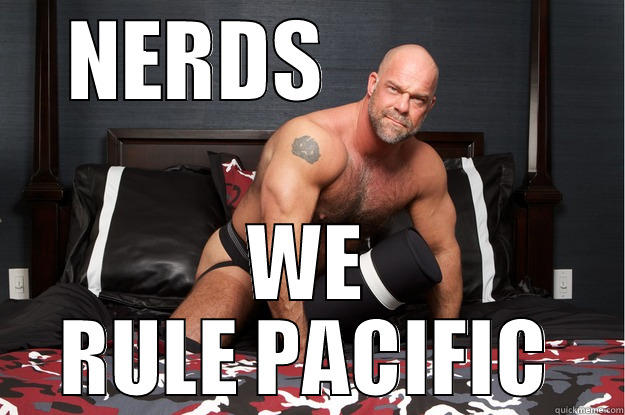 NERDS             WE RULE PACIFIC Gorilla Man