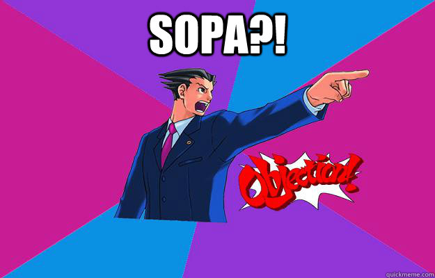 SOPA?!  - SOPA?!   Phoenix wright