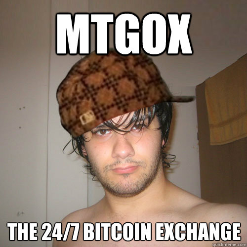 mtgox the 24/7 bitcoin exchange  Scumbag Tux