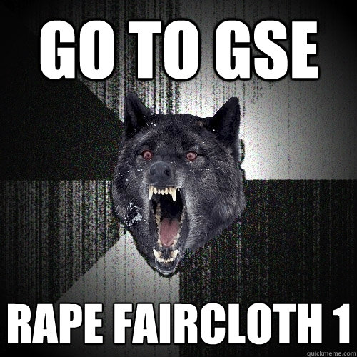 go to gse rape faircloth 1  Insanity Wolf
