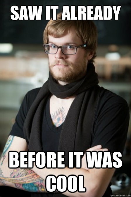 Saw it already before it was cool  Hipster Barrista