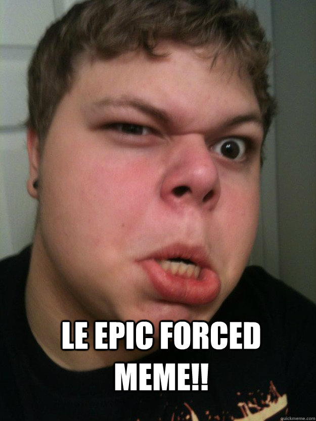 LE EPIC FORCED MEME!! - LE EPIC FORCED MEME!!  Misc