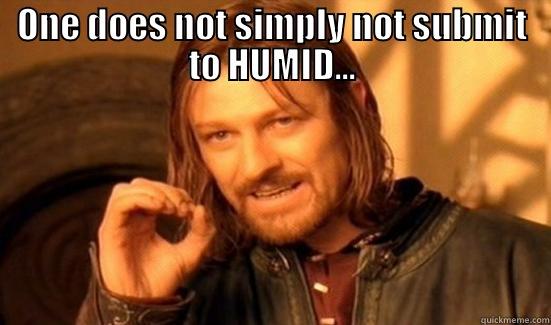 ONE DOES NOT SIMPLY NOT SUBMIT TO HUMID...  Boromir
