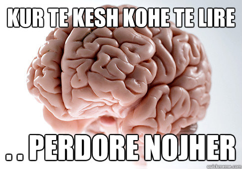 Kur te kesh kohe te lire . . Perdore nojher   Scumbag Brain
