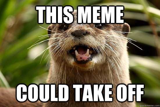 This meme could take off - This meme could take off  Optimistic Otter