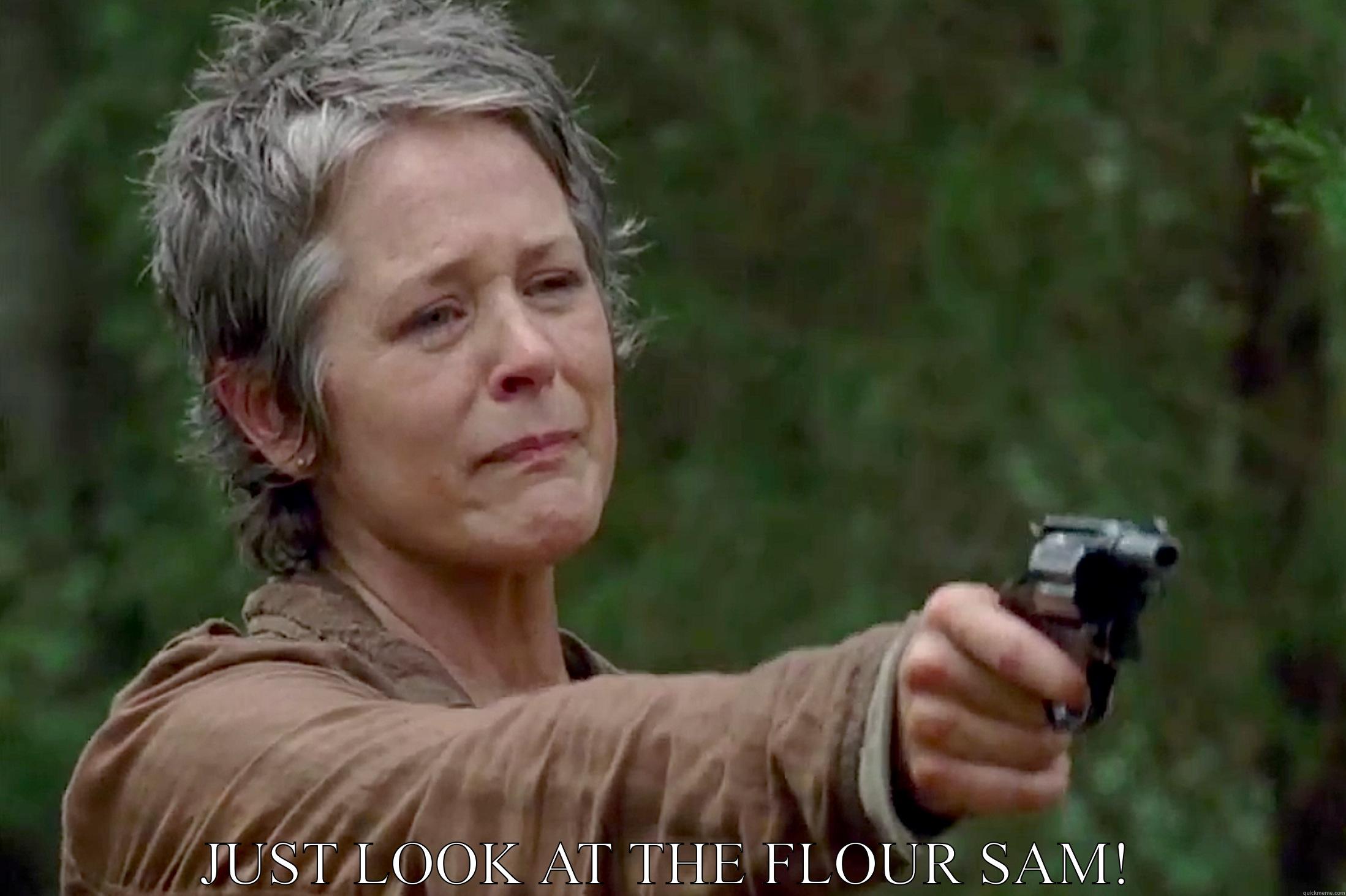  JUST LOOK AT THE FLOUR SAM! Misc