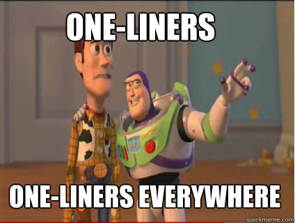 One-Liners One-Liners Everywhere  woody and buzz