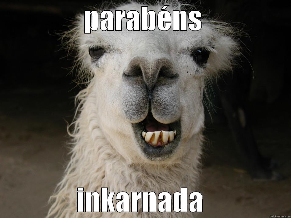 PARABÉNS INKARNADA  Misc