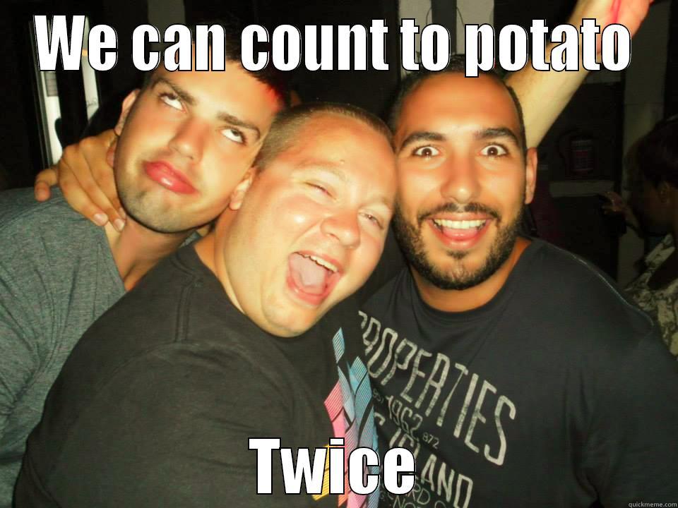 WE CAN COUNT TO POTATO TWICE Misc