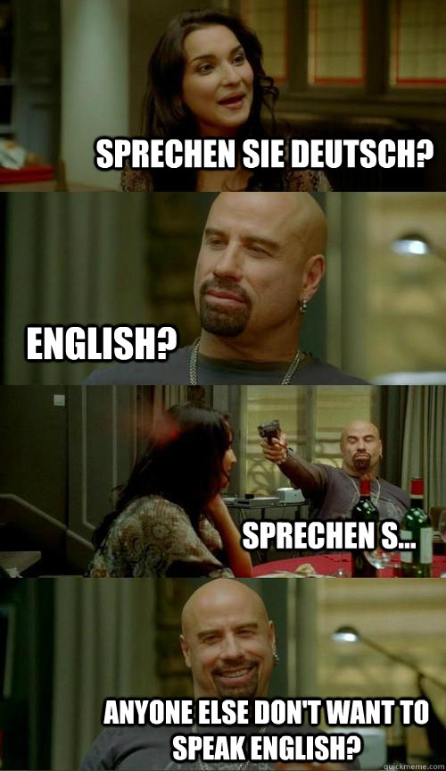 Sprechen Sie Deutsch? Anyone else don't want to speak english? English? Sprechen S...  Skinhead John
