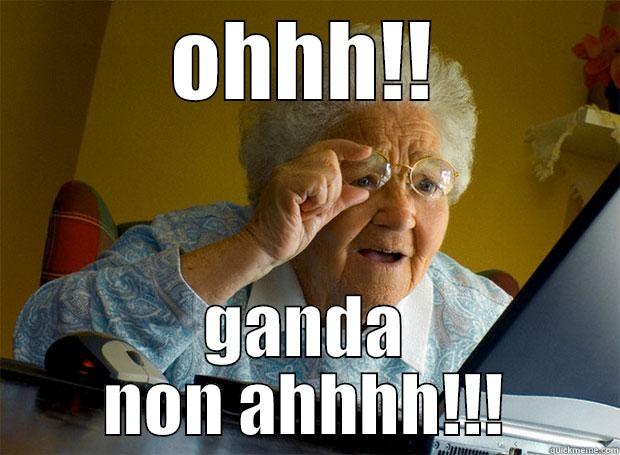 OHHH!! GANDA NON AHHHH!!! Grandma finds the Internet