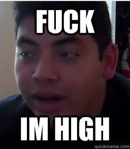 fuck im high  Stoned Guy
