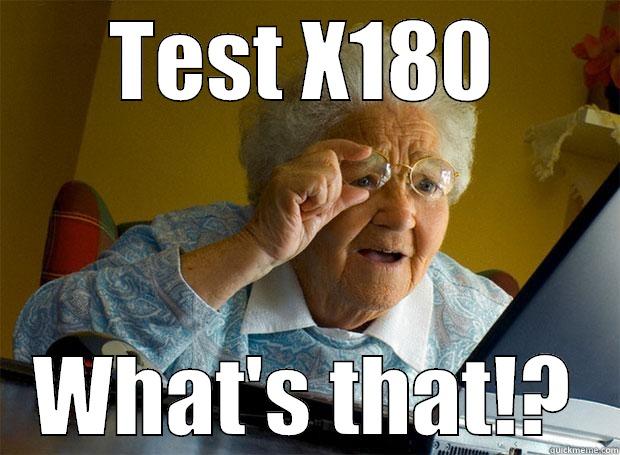 TEST X180 WHAT'S THAT!? Grandma finds the Internet