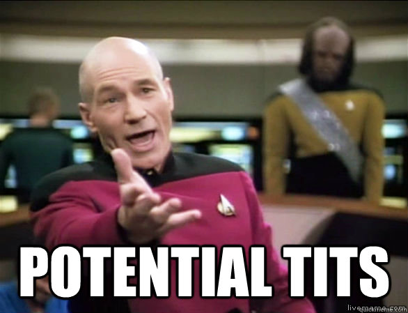  Potential tits -  Potential tits  Annoyed Picard HD