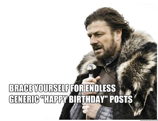 Brace yourself for endless generic 