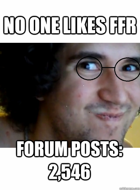 no one likes ffr forum posts: 2,546  HIPSTER STEPMANIA