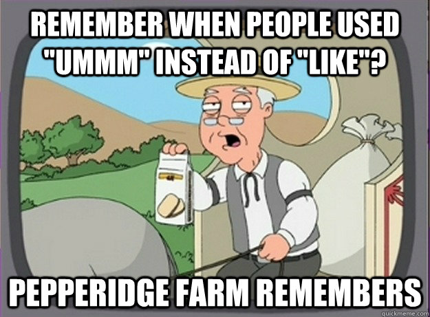 remember when people used 