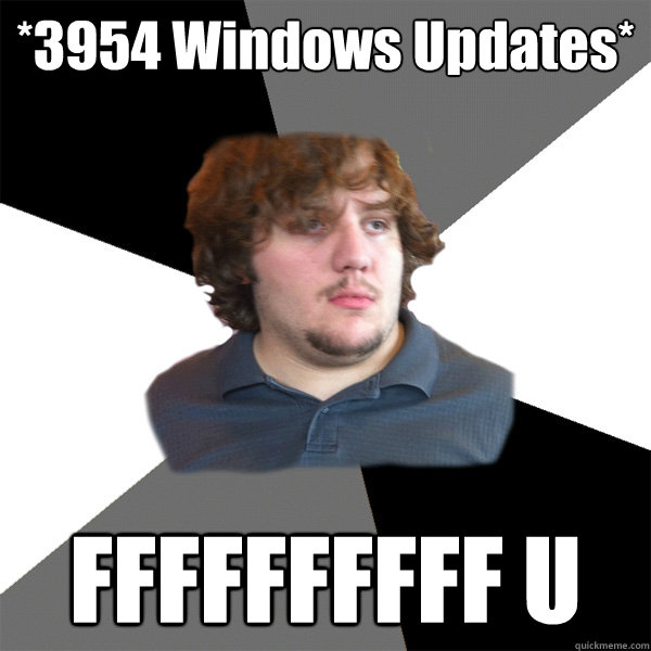 *3954 Windows Updates* FFFFFFFFFF U  Family Tech Support Guy
