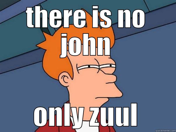 THERE IS NO JOHN ONLY ZUUL Futurama Fry