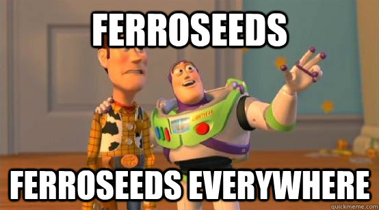 Ferroseeds ferroseeds everywhere  Buzz Glitter