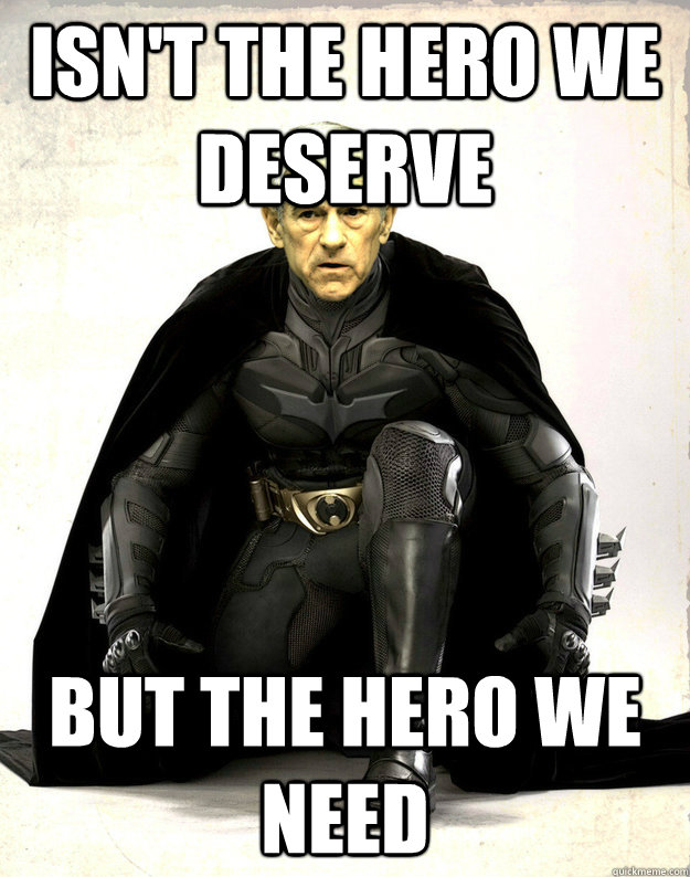 Isn't the hero we deserve But the hero we need - Isn't the hero we deserve But the hero we need  Misc