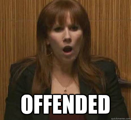 OFFENDED  Offended