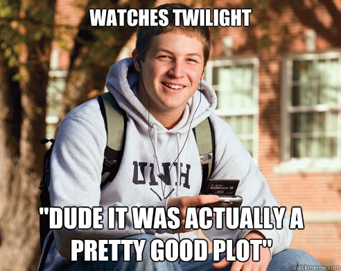 Watches twilight 