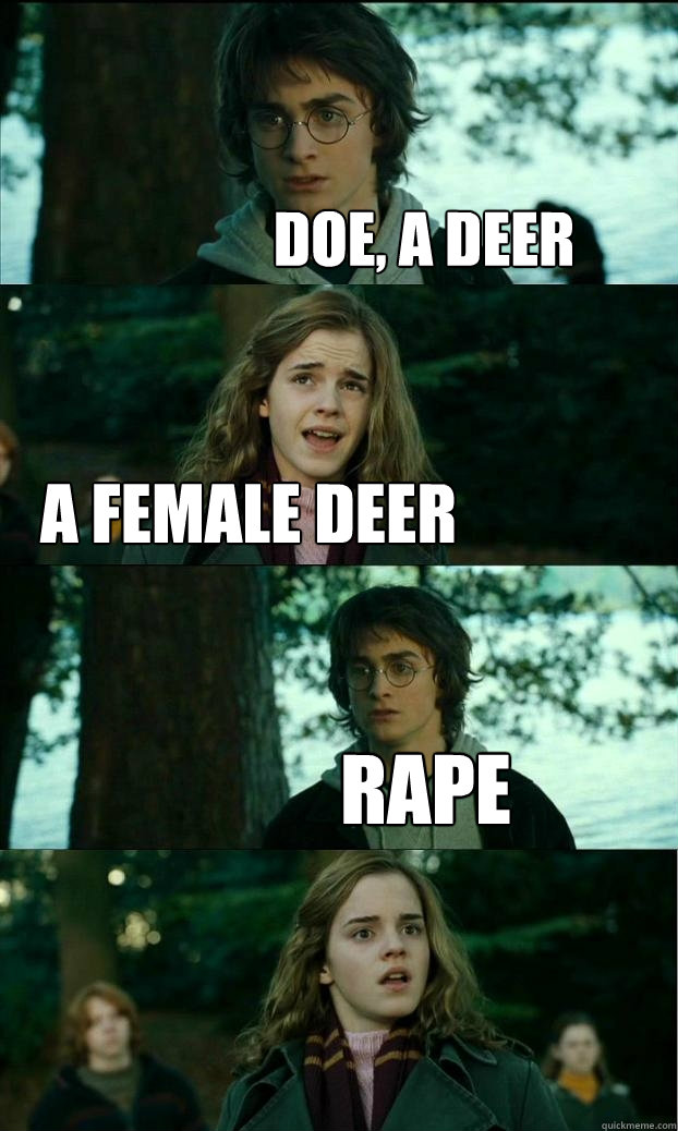 Doe, a deer A female deer Rape  Horny Harry