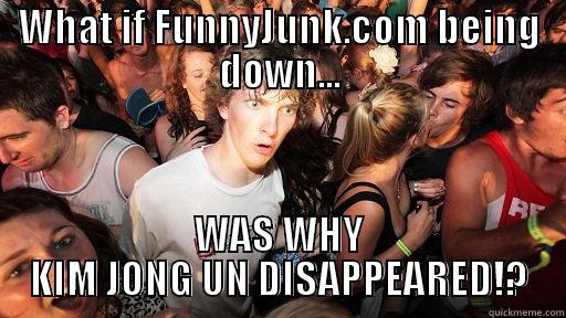 WHAT IF FUNNYJUNK.COM BEING DOWN... WAS WHY KIM JONG UN DISAPPEARED!? Sudden Clarity Clarence