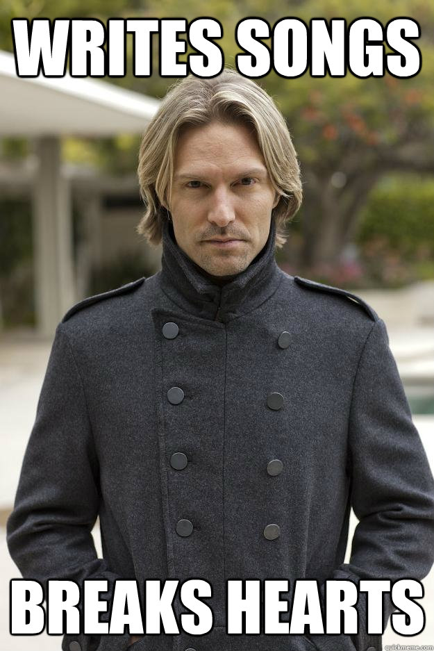 Writes songs breaks hearts  Superhuman Eric Whitacre