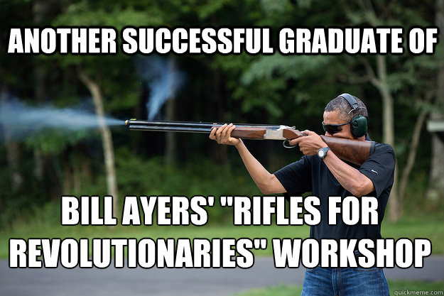 Another successful graduate of Bill Ayers' 