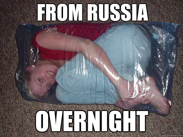from russia overnight  