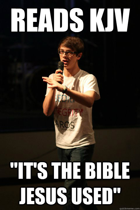 Reads KJV 