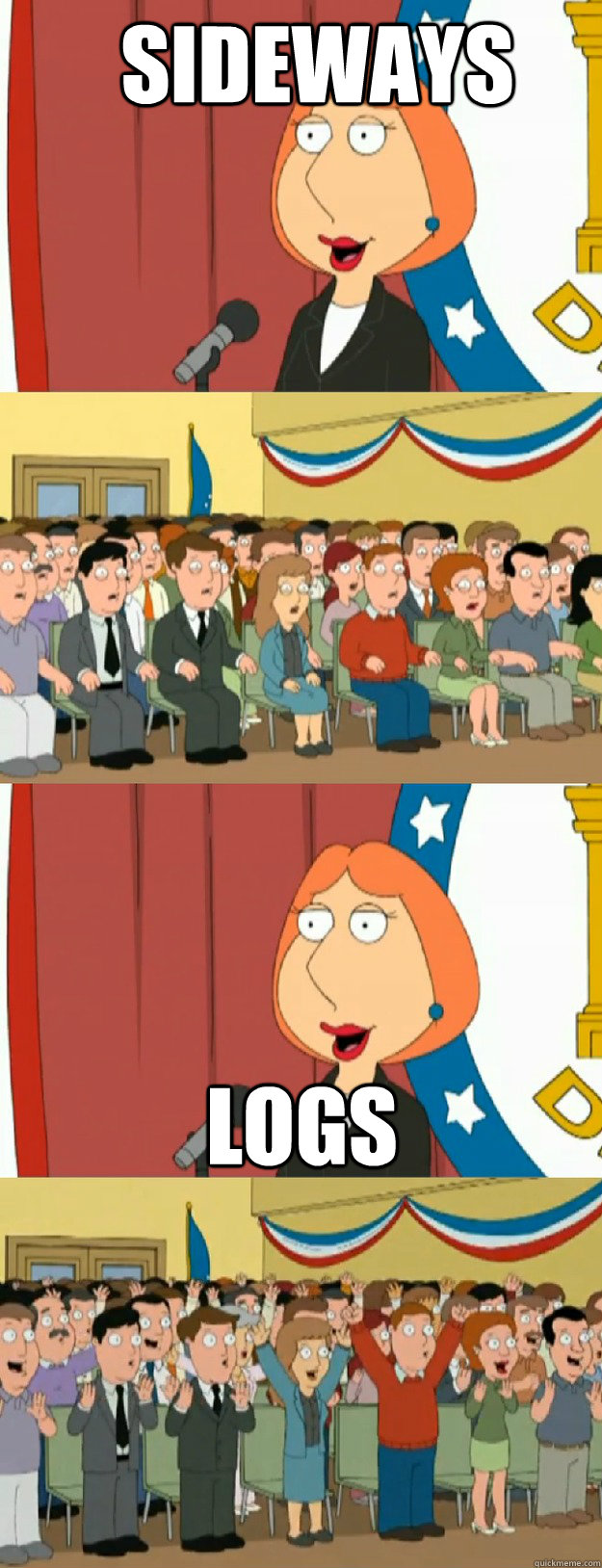Sideways Logs - Sideways Logs  Lois Griffin
