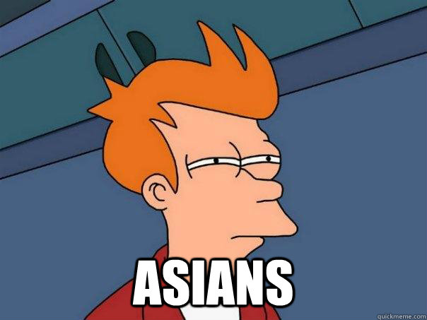 asians  Futurama Fry