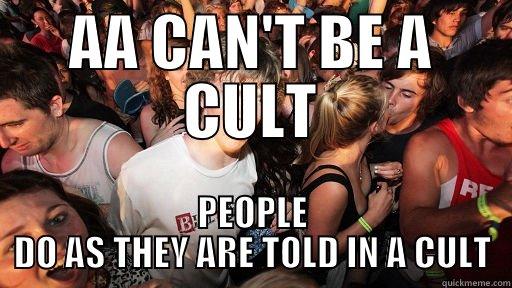  PEOPLE DO AS THEY ARE TOLD IN A CULT Sudden Clarity Clarence