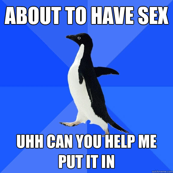 About to have sex uhh can you help me put it in  