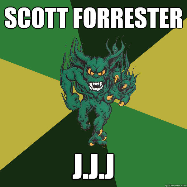 Scott Forrester j.j.j  Green Terror