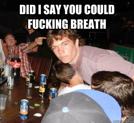 DID I SAY YOU COULD FUCKING BREATH  - DID I SAY YOU COULD FUCKING BREATH   MACKENZIE