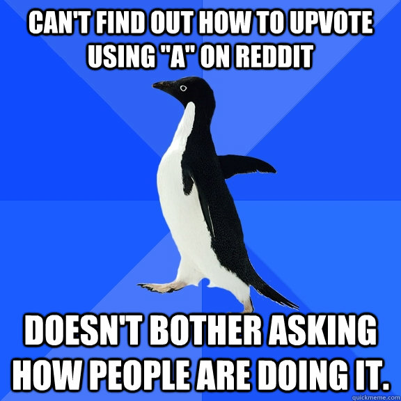 Can't find out how to upvote using 