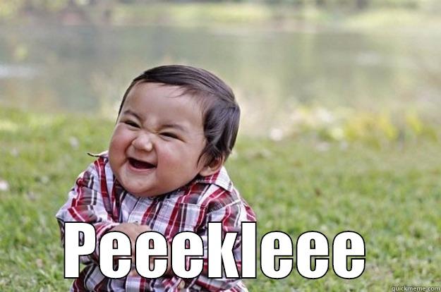 Peekleee  -  PEEEKLEEE Evil Toddler