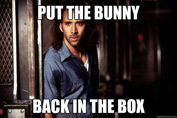 Put the Bunny Back In the Box  